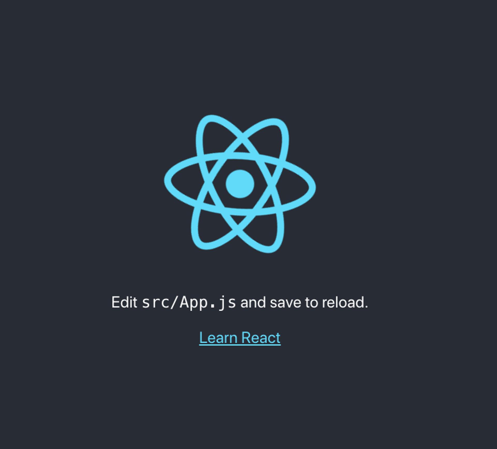 Basic react application