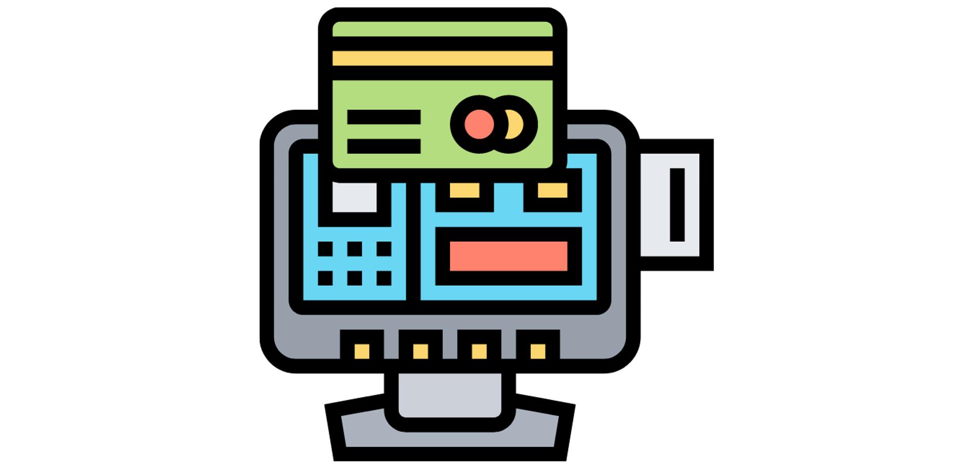 A restaurant POS system