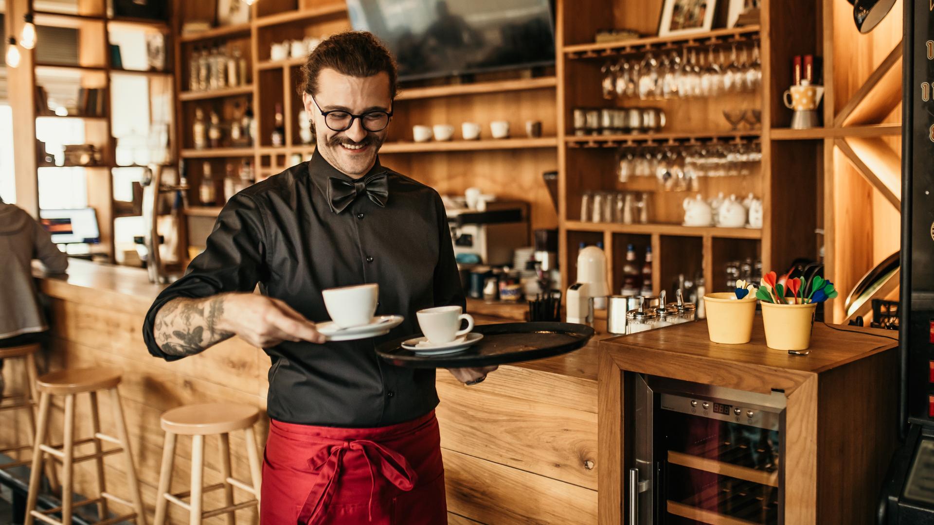 personal de la cafetería