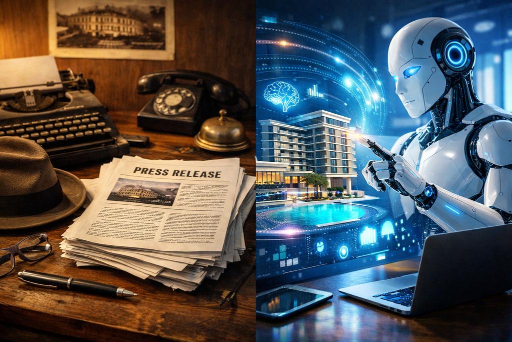 Dead for Google, Alive for AI? The Role of Press Releases in Hotel Marketing