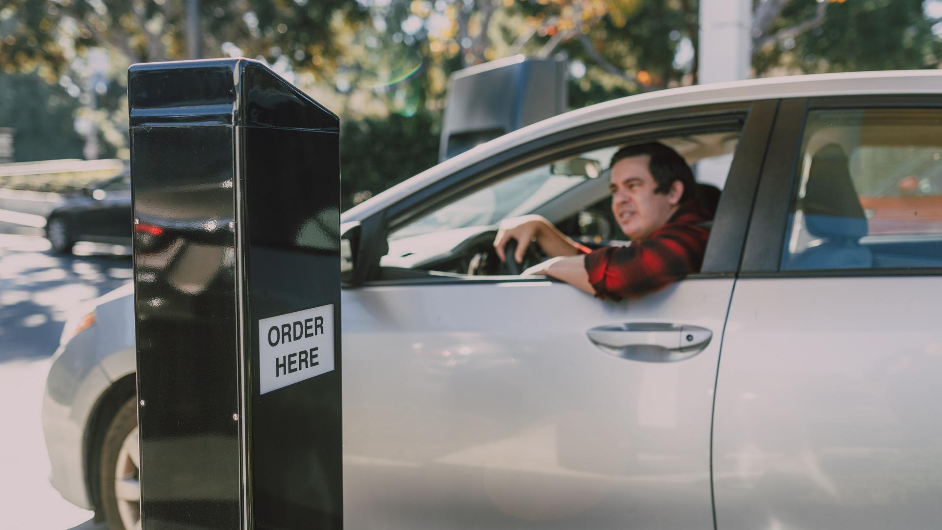 drive thru tecnologia para receber pedidos