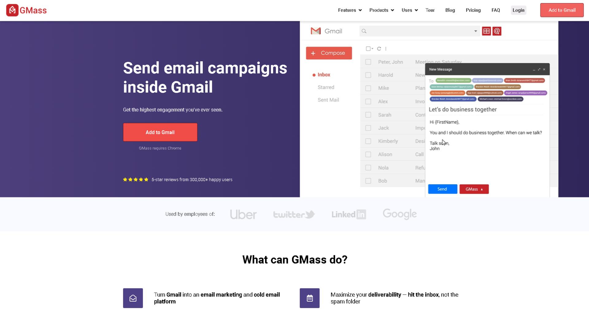 gmass bulk email sender app