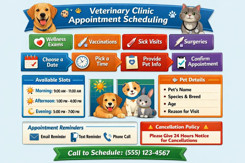 How to Manage Appointment Scheduling in a Busy Veterinary Clinic