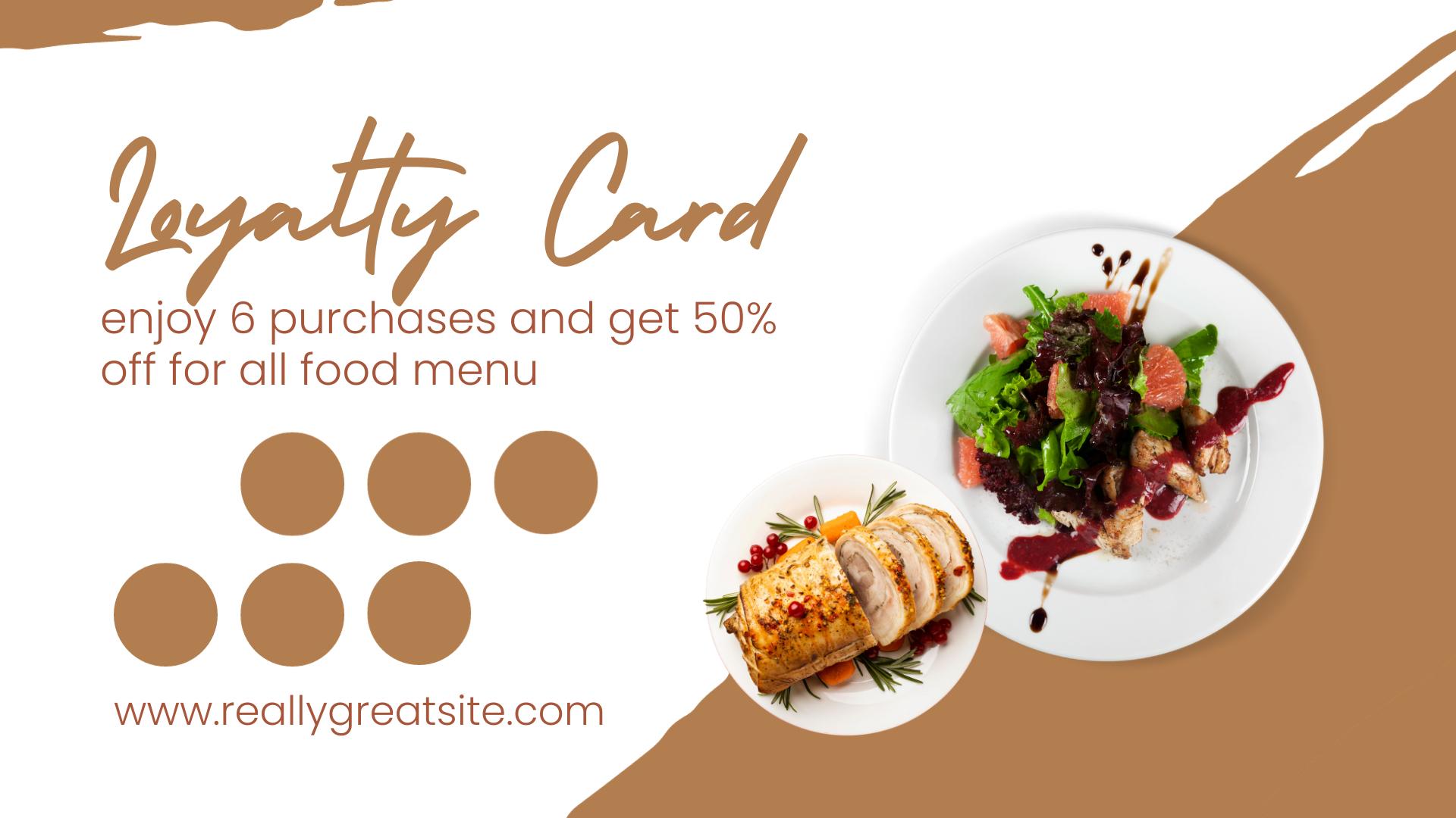 restaurant promotion to improve customer loyalty