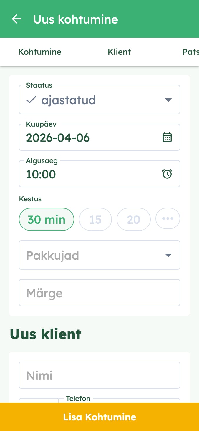 Halda oma veterinaarkliiniku visiidiaegu lihtsalt on smartphone