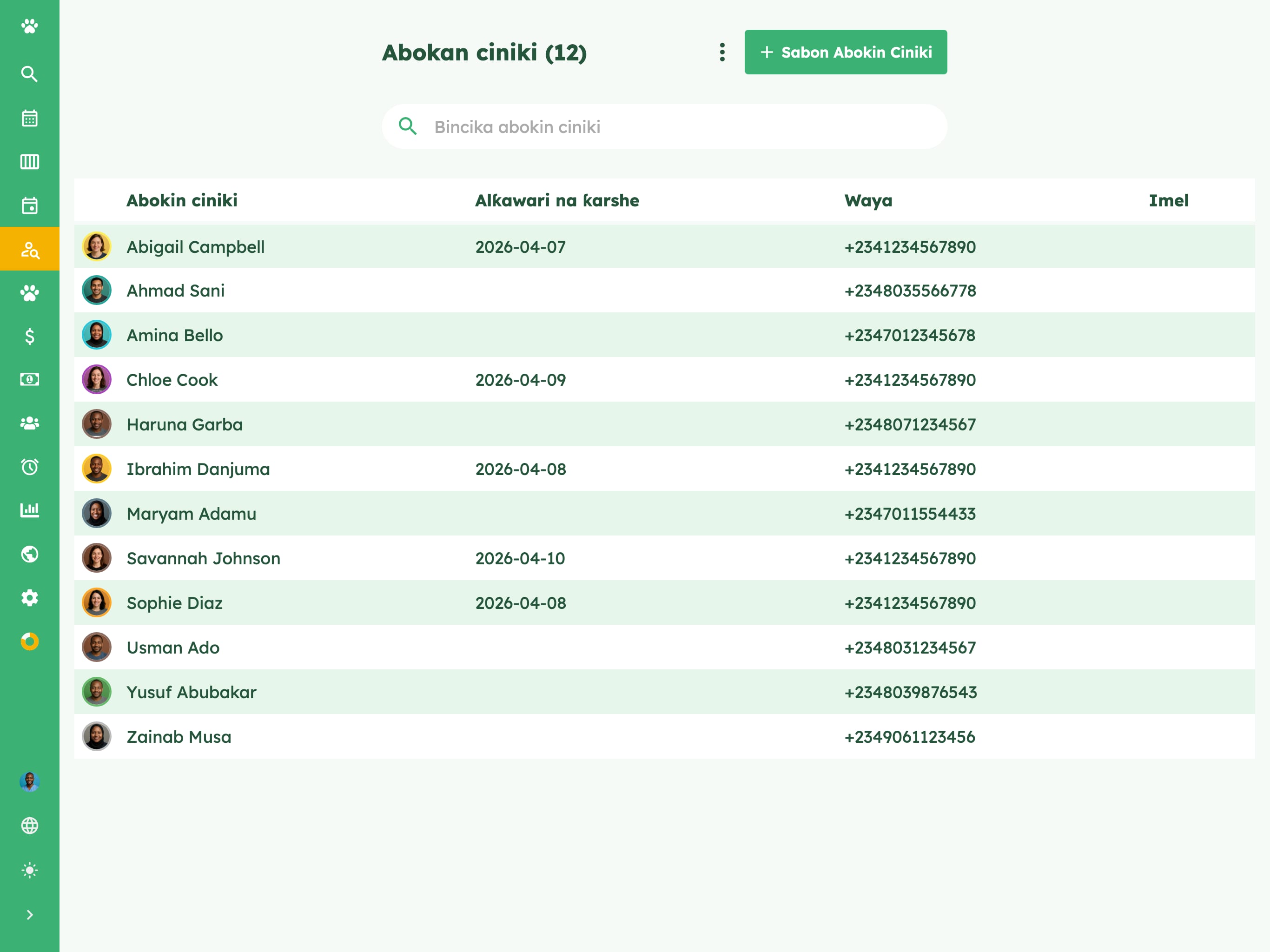 Sarrafa sauƙin jadawalin ganawar dabbobin a asibitin dabbobinku on tablet