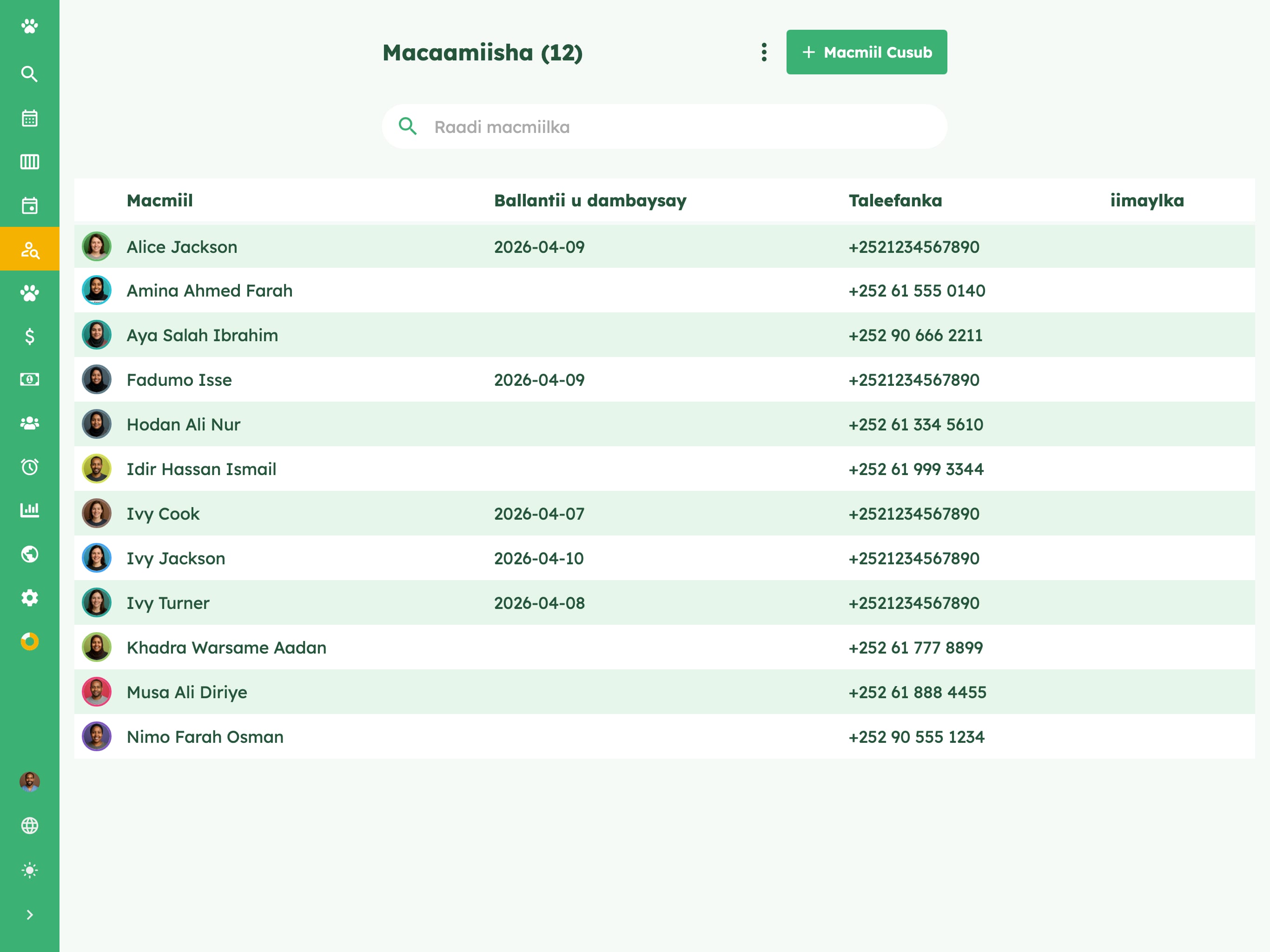 Si fudud u maamul ballamaha rugtaada xoolaha on tablet