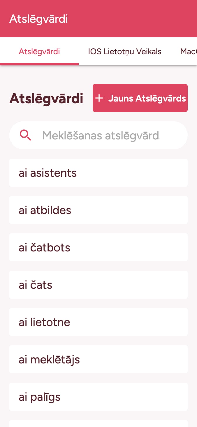 Izsekojiet savu lietotņu veikala atslēgvārdu rangu on smartphone