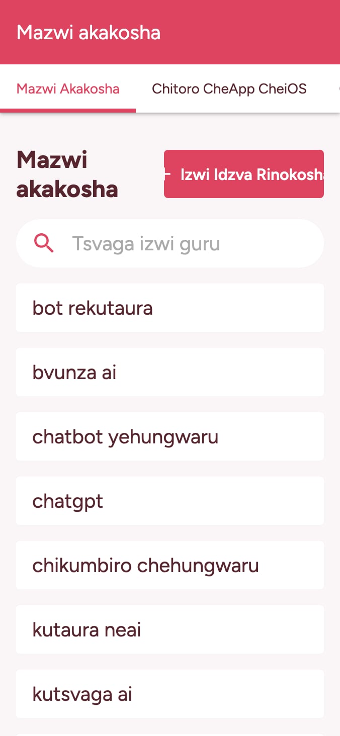 Tevedzera kurongwa kwemashoko akakosha echitoro chako cheapp on smartphone