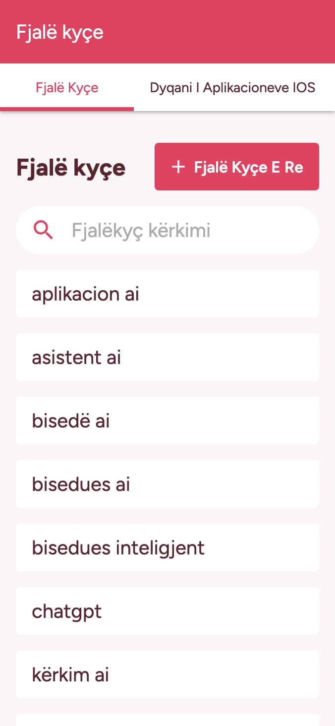 Ndiqni renditjen e fjalëve kyçe në dyqanin e aplikacioneve tuaja në aplikacione on smartphone