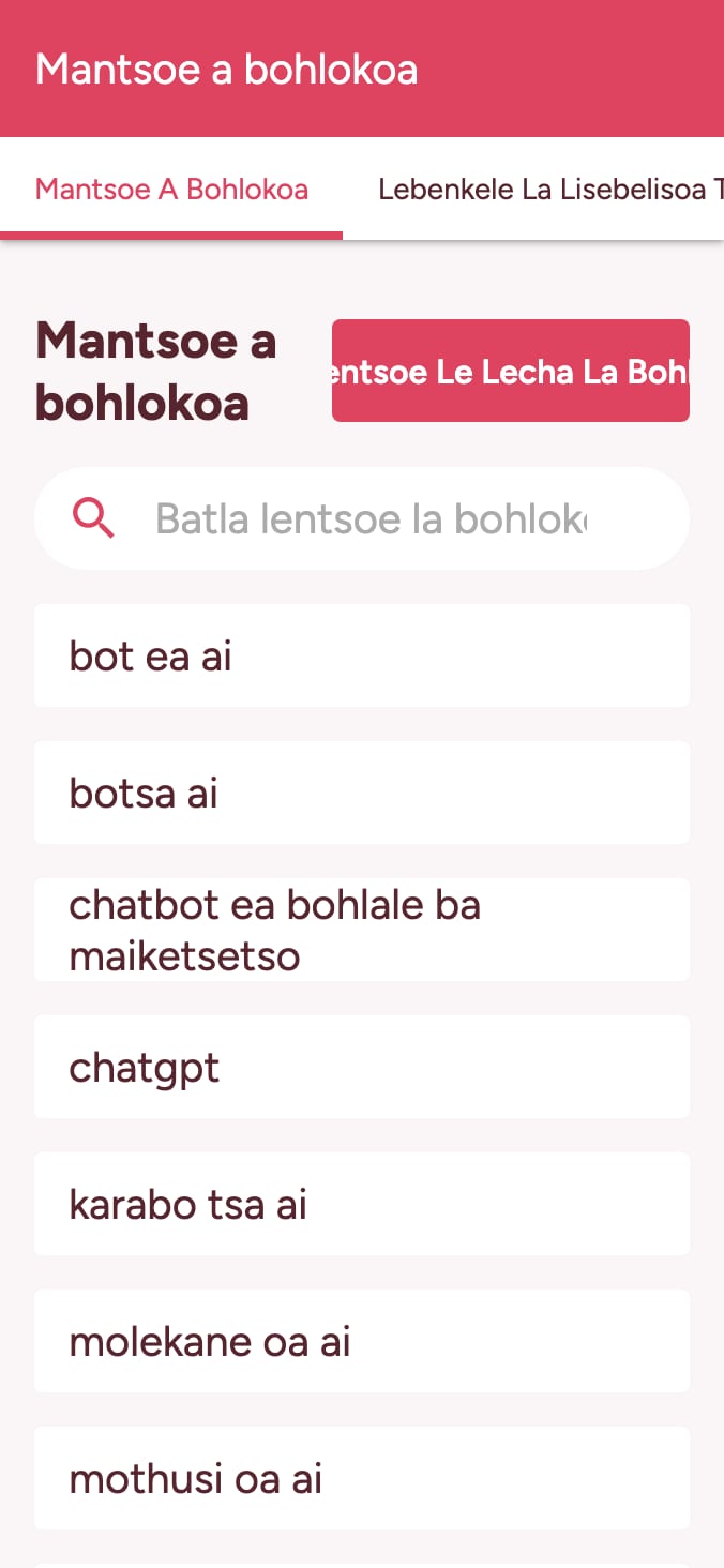 Latela maemo a mantsoe a bohlokoa a lebenkeleng la hau la lisebelisoa on smartphone