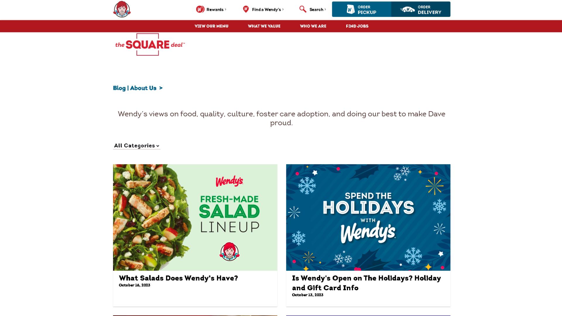 Wendys Blog